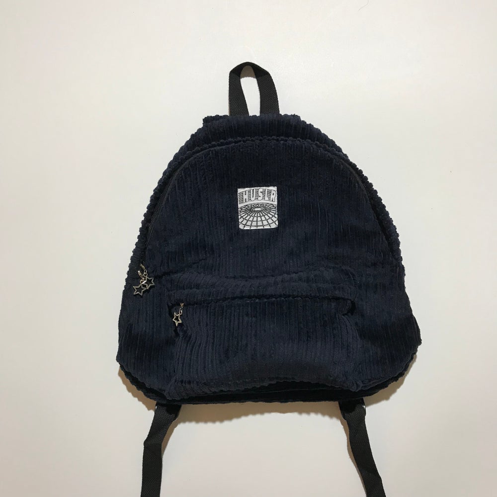 Corduroy Backpack [Navy] – HUSLR