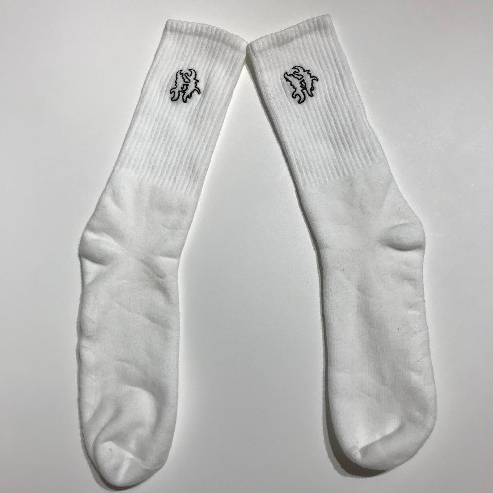 Calcetines Hombre, Brixton X Coors Signature White Crew Socks Blanco