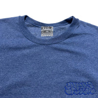 Throw Logo Sweater [Heather Blue]