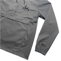 Grave Logo Quarter-Zip Jacket [Grey]