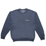 Throw Logo Sweater [Heather Navy]