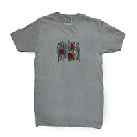 Roses & Barbed Wire Tee [Ash Grey]