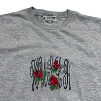 Roses & Barbed Wire Longsleeve Tee [Ash Grey]