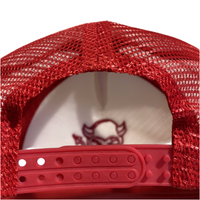 Devil Trucker Hat [Red/White]