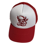 Devil Trucker Hat [Red/White]