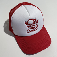 Devil Trucker Hat [Red/White]