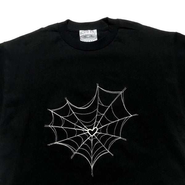 Heart Web Tee [Black]